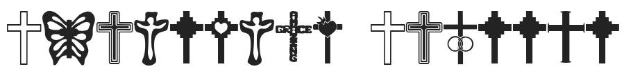 Christian Crosses.ttf图片展示