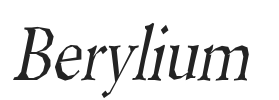 Berylium-Italic.ttf